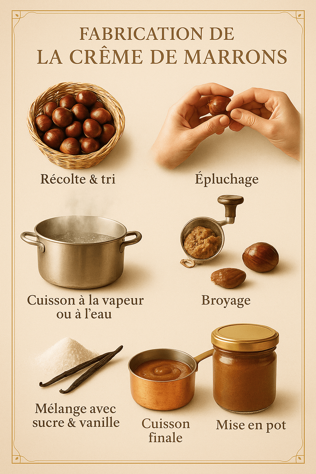 Crème de Marron Bretonne, Bio, Médaille d’Or,220 g – Image 3
