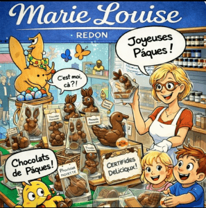Chocolats de Pâques à Redon